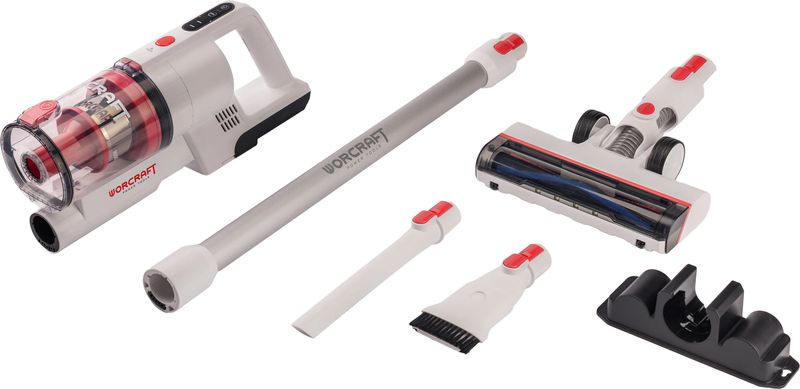 Vysávač Worcraft CPVC-S20LiBM ShareSYS, 20V Li-Ion, do auta, na podlahy, akumulátor 1x 4.0 Ah + nabíjačka – Obrázok 2