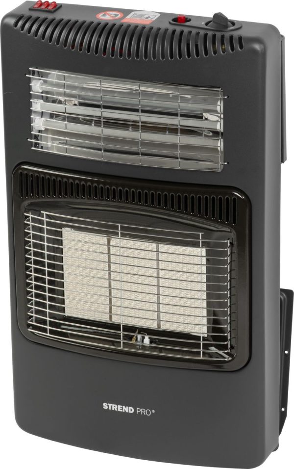 Ohrievač Strend Pro DA-201QAF 4,2kW + 1,2kW, + plynová hadica a regulátor plynu, 2v1, plynový, s ventilátorom, skladací – Obrázok 8