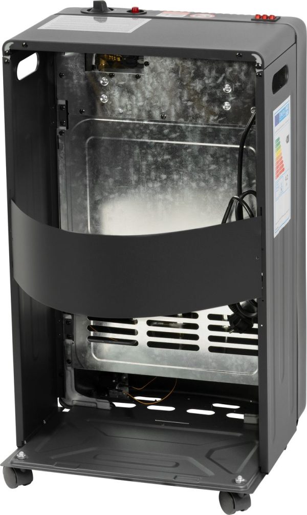 Ohrievač Strend Pro DA-201QAF 4,2kW + 1,2kW, + plynová hadica a regulátor plynu, 2v1, plynový, s ventilátorom, skladací – Obrázok 5