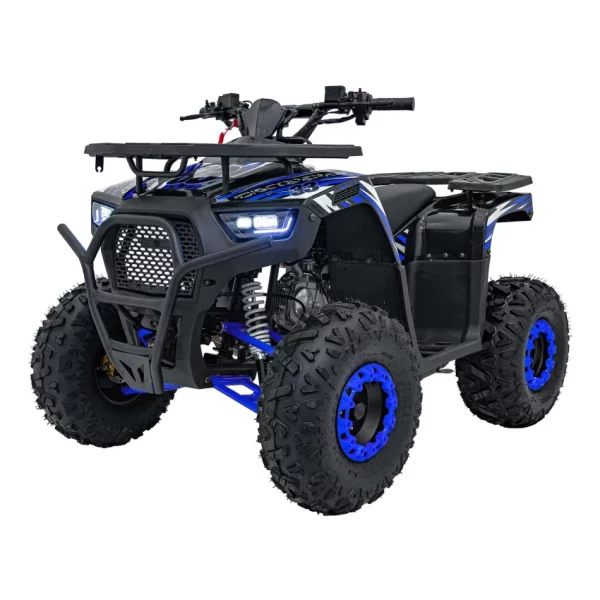 Benzínová štvorkolka DISCOVERER s objemom 125 cm3 Modrá