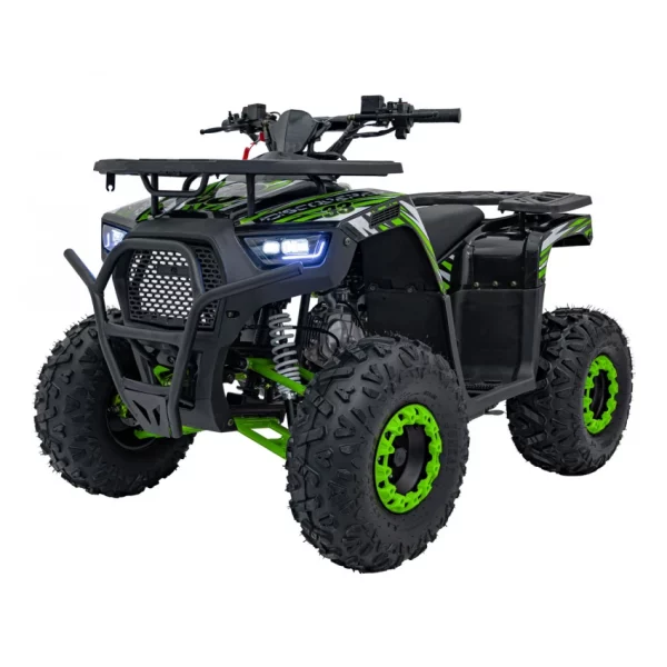 Benzínová štvorkolka DISCOVERER s objemom 125 cm3 zelená