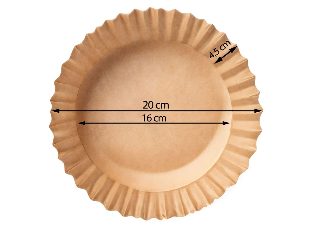 Papier na pečenie do fritézy 20 cm Berdsen - 50 ks – Obrázok 2