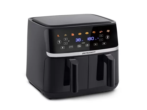 Veľká bezolejová fritéza Air fryer Berdsen BD-657 čierna – Obrázok 8
