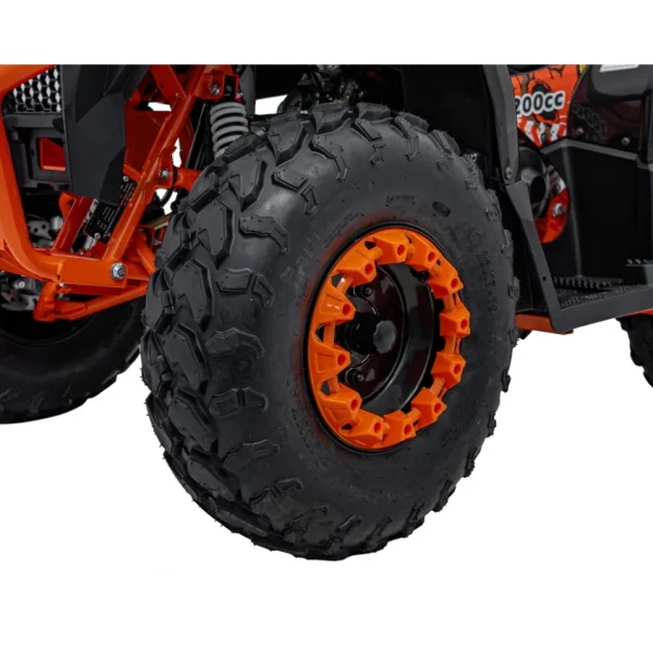 180CC PRO RIDER Motorová štvorkolka Orange – Obrázok 4