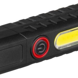 Svietidlo Strend Pro Flashlight, COB LED 120 lm, 35x35x132mm, USB nabíjanie, Sellbox 10 ks