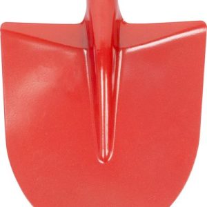 Lopata S510B Frankfurtská, červená, bez násady, 275x240 mm