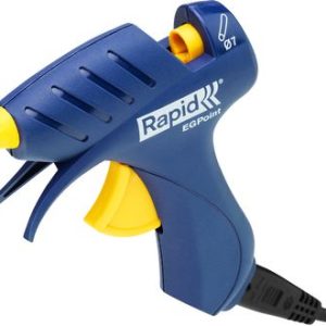 Pištoľ RAPID EG POINT, bezdrôtový režim, tavná lepiaca pištoľ na dekorovanie, taviaca pištoľ, na tavné tyčinky 7 mm