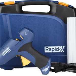Pištoľ RAPID CG270, 10ks tyčiniek, kufrík, bezdrôtový režim, tavná lepiaca pištoľ, taviaca, na tavné tyčinky 12 mm
