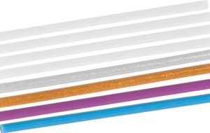 Tavné tyčinky Strend Pro, náhradné, rôzne farby, 7x185 mm, bal. 8ks