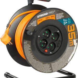 Kábel Strend Pro DG-FB04 predlžovací, L-35 m, na bubne, prierez 1,5 mm2