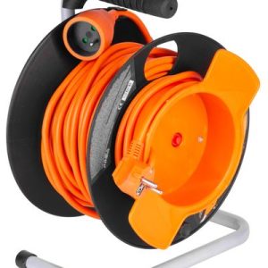 Kábel Strend Pro DG-FB01 predlžovací, L-30 m + 1,4 m, na bubne, s pohyblivou zásuvkou