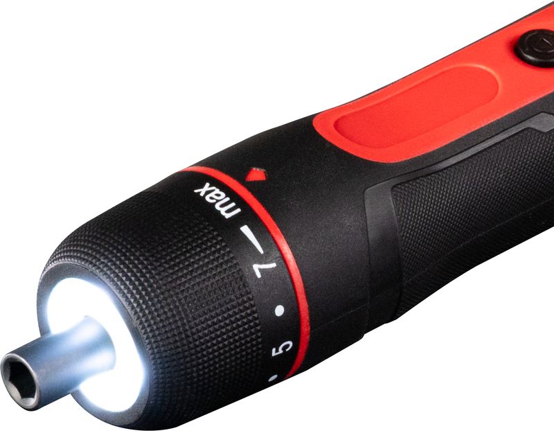 Skrutkovač Strend Pro 3.6V, nabíjateľný, sada v puzdre – Obrázok 3