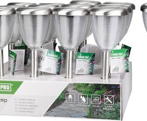 Lampa Strend Pro Baham, 38 cm, solárna, 1xLED, AA, Sellbox 12 ks