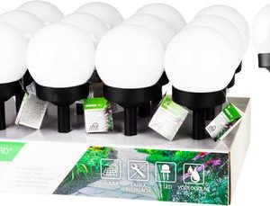 Lampa Strend Pro Birdun, 10 cm, solárna, 1x LED, AAA, Sellbox 12 ks