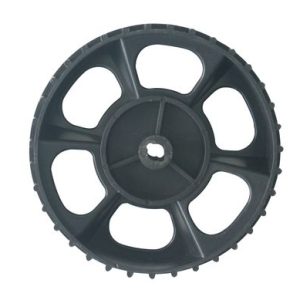 Koleso pre rozmetadlo sypkých materiálov Goodfarm 416, oska 20 mm, plastové puzdro, náhradné
