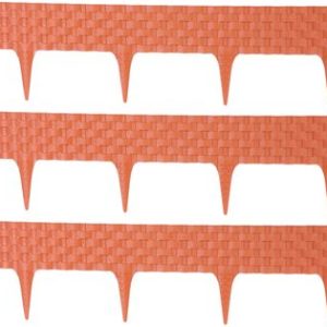 Palisáda RattanPalisade L-2,40 m, terakota, bal. 3 ks, 820x95/200 mm, UV