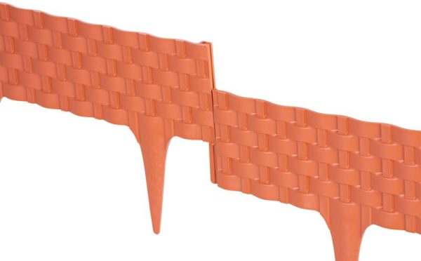 Palisáda RattanPalisade L-2,40 m, terakota, bal. 3 ks, 820x95/200 mm, UV – Obrázok 3