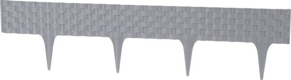 Palisáda RattanPalisade L-2,40 m, grafit, bal. 3 ks, 820x95/200 mm, UV – Obrázok 2