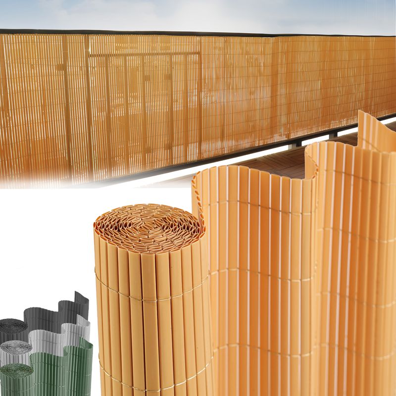 Plot Ence DF13, PVC 900 mm, L-3 m, bambus, 1300g/m2, UV – Obrázok 2