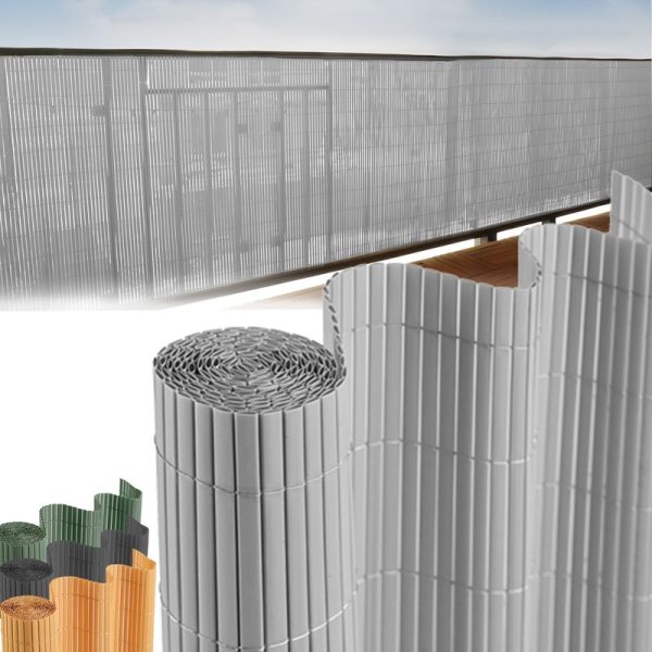 Plot Ence DF13, PVC 1500 mm, L-3 m, svetlá sivá, 1300g/m2, UV – Obrázok 2