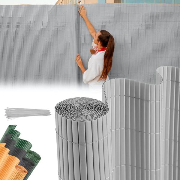 Plot Ence DF13, PVC 2000 mm, L-3 m, šedý, 1300g/m2, UV – Obrázok 2