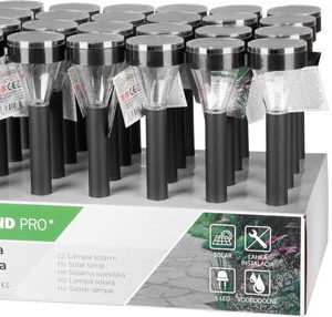 Lampa Strend Pro Hamal, 34,5 cm, solárna, 1x LED, AAA, Sellbox 24 ks