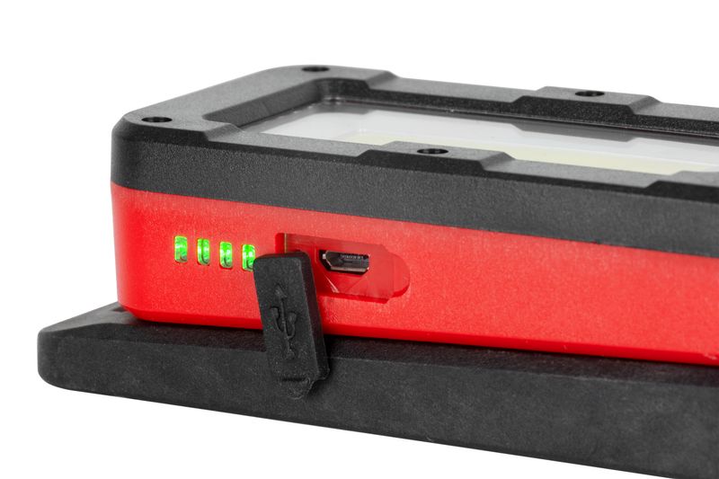 Svietidlo Strend Pro Worklight MWL539, COB LED 100+250 lm, 2200 mAh, pracovné, magnet, USB nabíjanie – Obrázok 4