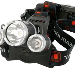 Čelovka Strend Pro Headlight H931, T6+2 XPE LED, 300 lm, 1200 mAh, USB nabíjanie