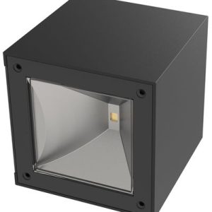 Lampa Strend Pro Garden, solárna, LED svietidlo na stenu/plot, 10x10x10 cm