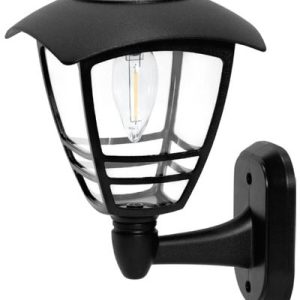Lampa Strend Pro Garden, solárna, na stenu/plot, 15x15x21 cm