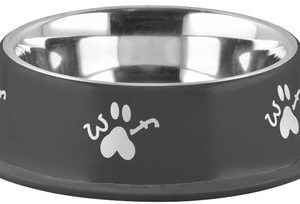 Miska MagicHome Woof 23 cm, 900 ml, čierna, pre psa