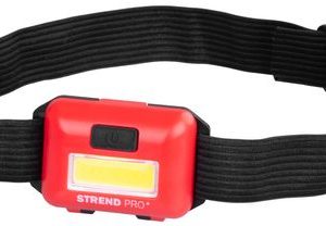 Čelovka Strend Pro Headlight H955, COB LED, 3xAAA, mix farieb (čierna, biela, červená)