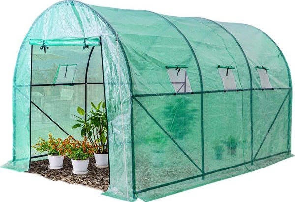 Parenisko Strend Pro Greenhouse, Walk-in, fólia, 200x350x200 cm, fóliovník – Obrázok 2