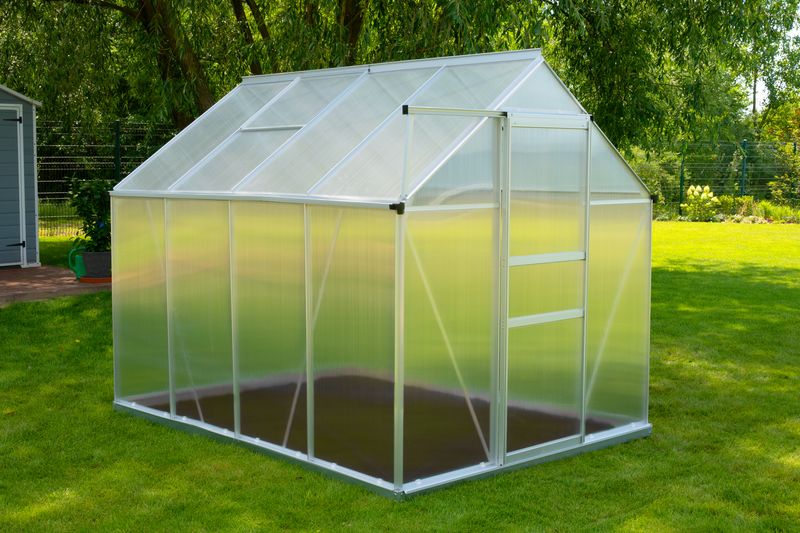 Skleník Strend Pro Greenhouse, Alu, PC 6 mm, 250x190x195 cm – Obrázok 3