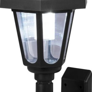 Lampa Strend Pro Wall, solárna, 1x LED, na stenu/plot, 16,5x16,5x30 cm