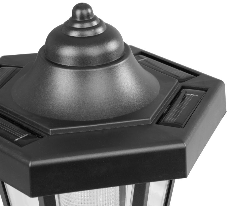 Lampa Strend Pro Wall, solárna, 1x LED, na stenu/plot, 16,5x16,5x30 cm – Obrázok 2