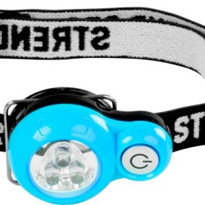 Čelovka Strend Pro Headlight, LED, 15 lm, mini, ružová/modrá, Sellbox 8 ks