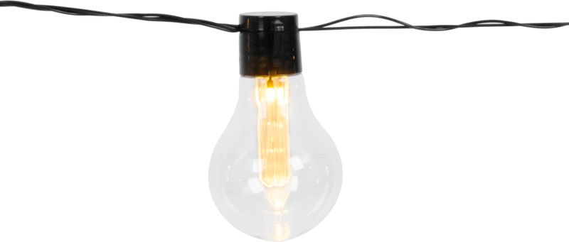 Reťaz Strend Pro Garden, žiarovka, solárna, 10x LED, 2,7+3 m – Obrázok 2