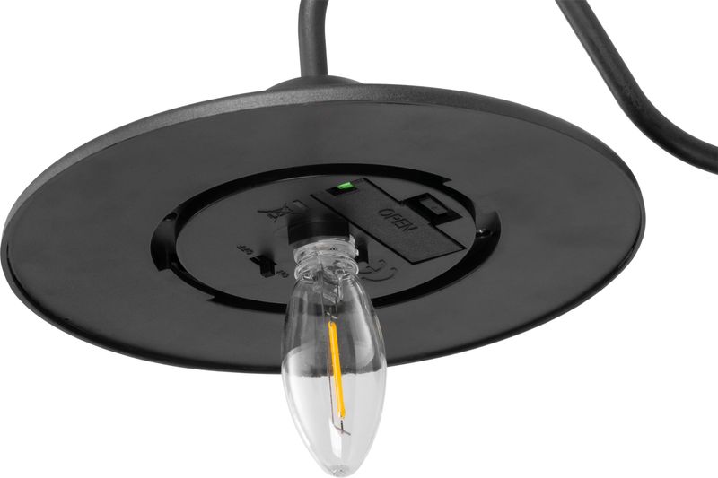 Lampa Strend Pro Garden, solárna, svietidlo na stenu/plot, 1x LED, 23,5x18x20 cm – Obrázok 2