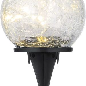Lampa Strend Pro Garden Crackles, solárne, LED, 10x19 cm