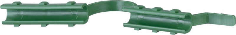Klipsy na uchytenie fólie Strend Pro, na pareniská, na fóliovník, zelené, 8 mm, bal. 8 ks – Obrázok 3