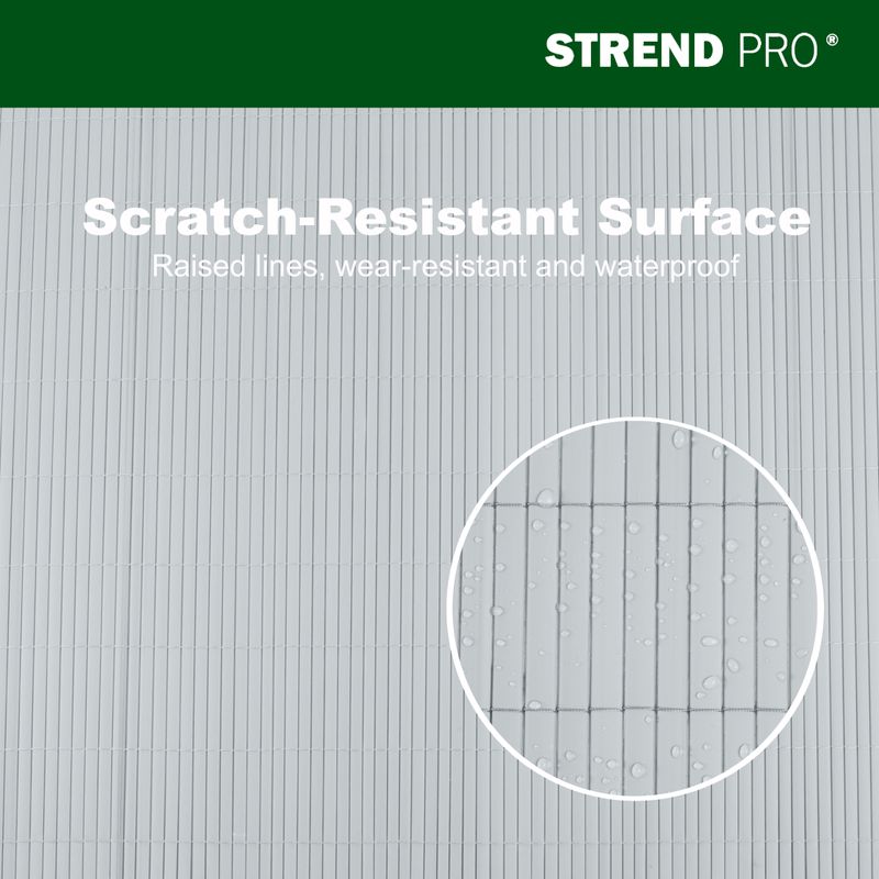 Plot Ence DF13, PVC 900 mm, L-3 m, svetlá sivá, 1300g/m2, UV – Obrázok 3