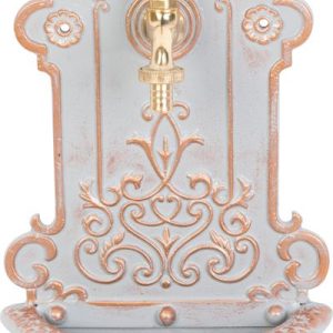 Umývadlo Strend Pro Garden LT-H20682, záhradné, zelené/medený vzhľad, 220x100x370 mm