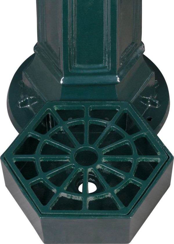 Umývadlo Strend Pro Garden LT-H3523-2, záhradné, zelené, 490x310x925 mm – Obrázok 2