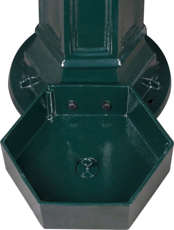 Umývadlo Strend Pro Garden LT-H3523-2, záhradné, zelené, 490x310x925 mm – Obrázok 3