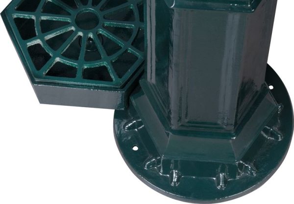 Umývadlo Strend Pro Garden LT-H3523-2, záhradné, zelené, 490x310x925 mm – Obrázok 4