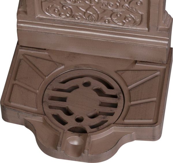 Umývadlo Strend Pro Garden LT-H20505, záhradné, hnedé, 390x330x720 mm – Obrázok 3