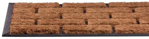 Rohožka MagicHome RBC 124, pred dvere, Brickwall, 45x75 cm, guma/kokos – Obrázok 2