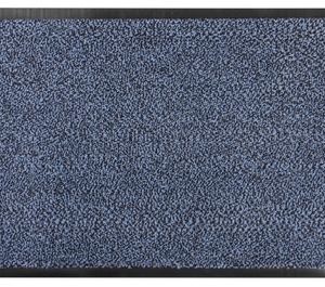 Rohožka MagicHome CPM 305, pred dvere, 40x60 cm, čierna/modrá
