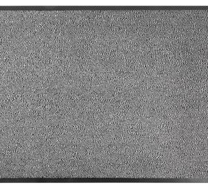 Rohožka MagicHome, pred dvere, 60x90 cm, čierna/sivá